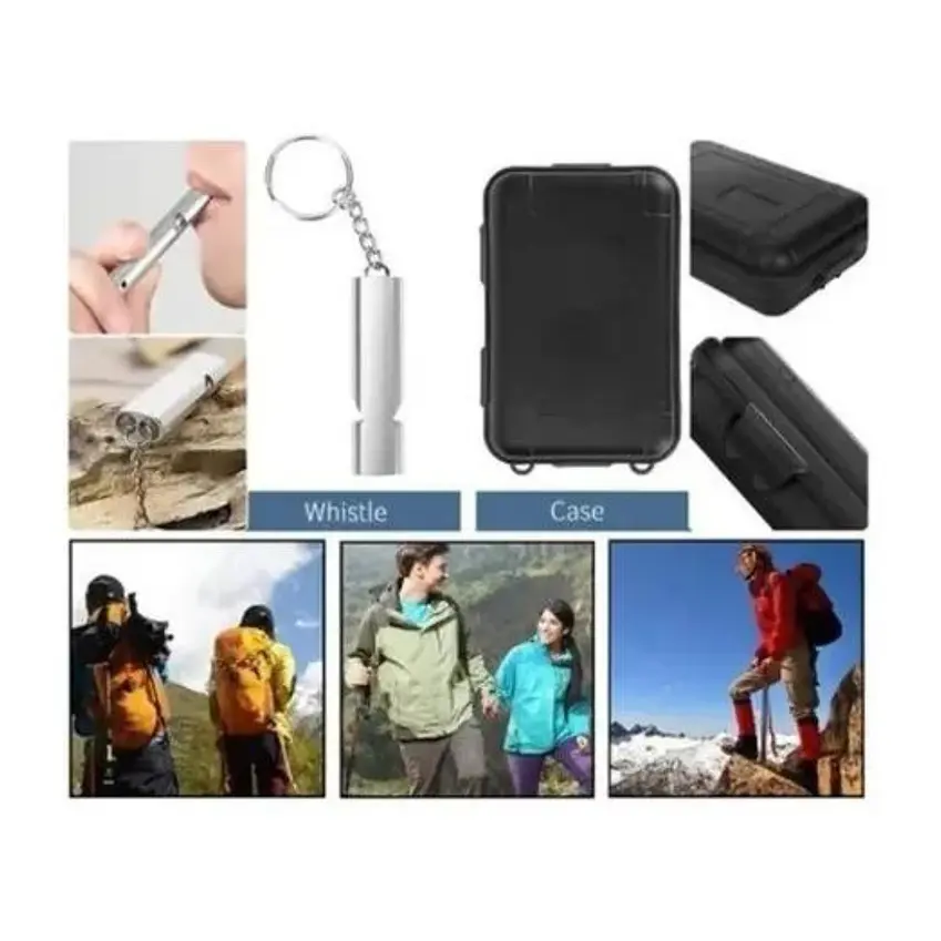 Kit Herramientas Supervivencia Pesca Camping 12 En 1 Sos 3