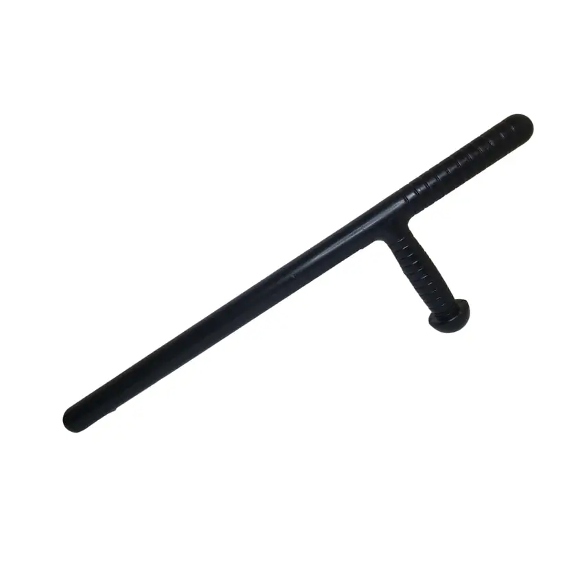 Bastón Tonfa Policarbonato Defensa Personal Negro 1