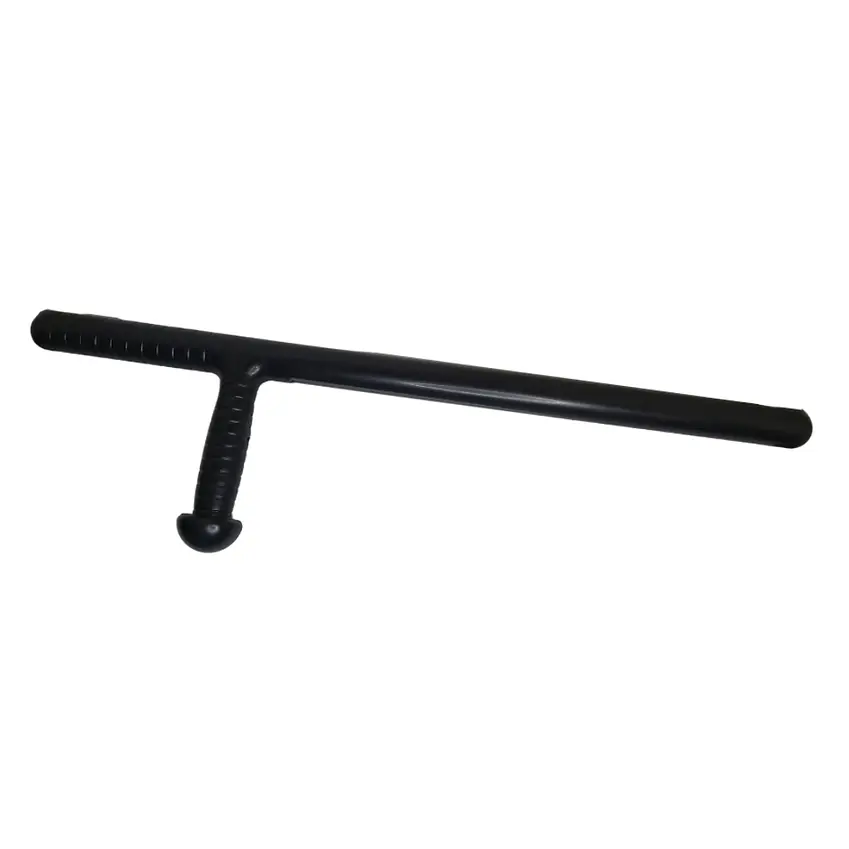 Bastón Tonfa Policarbonato Defensa Personal Negro 2