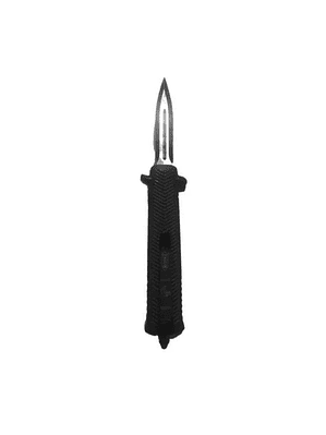 Puñal Cuchillo Navaja Automatica Retractil Negro