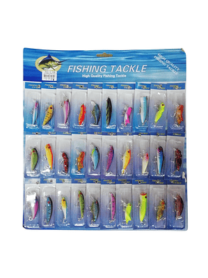 Señuelos 5.5 Cm Pack X 30 Und Accesorios De Pesca