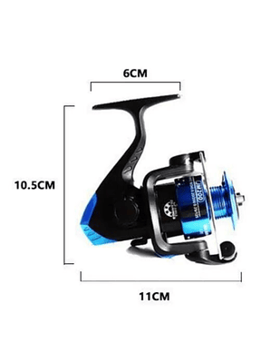 Carrete De Pescar Giratorio 10kg Serie 2000 