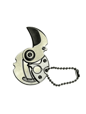 Mini Cuchillo Corta Pluma Táctico Clip Automatico