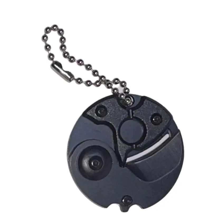 Mini Cuchillo Corta Pluma Táctico Clip Automatico 5
