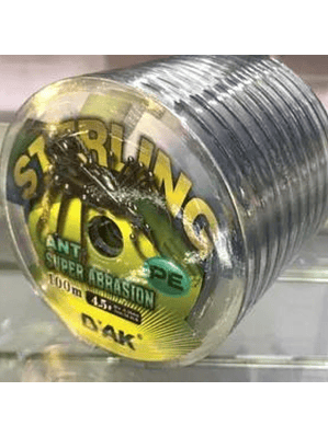 Nylon Multifilamento De Pesca 4 Hebras-100m X 0.20 - 0.5mmx 12- 34kg