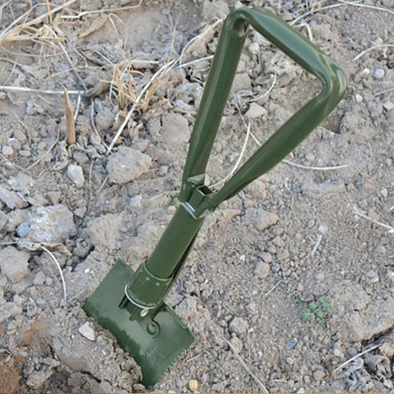 Pala Camping Plegable Verde Camping Trekking Montañismo 6