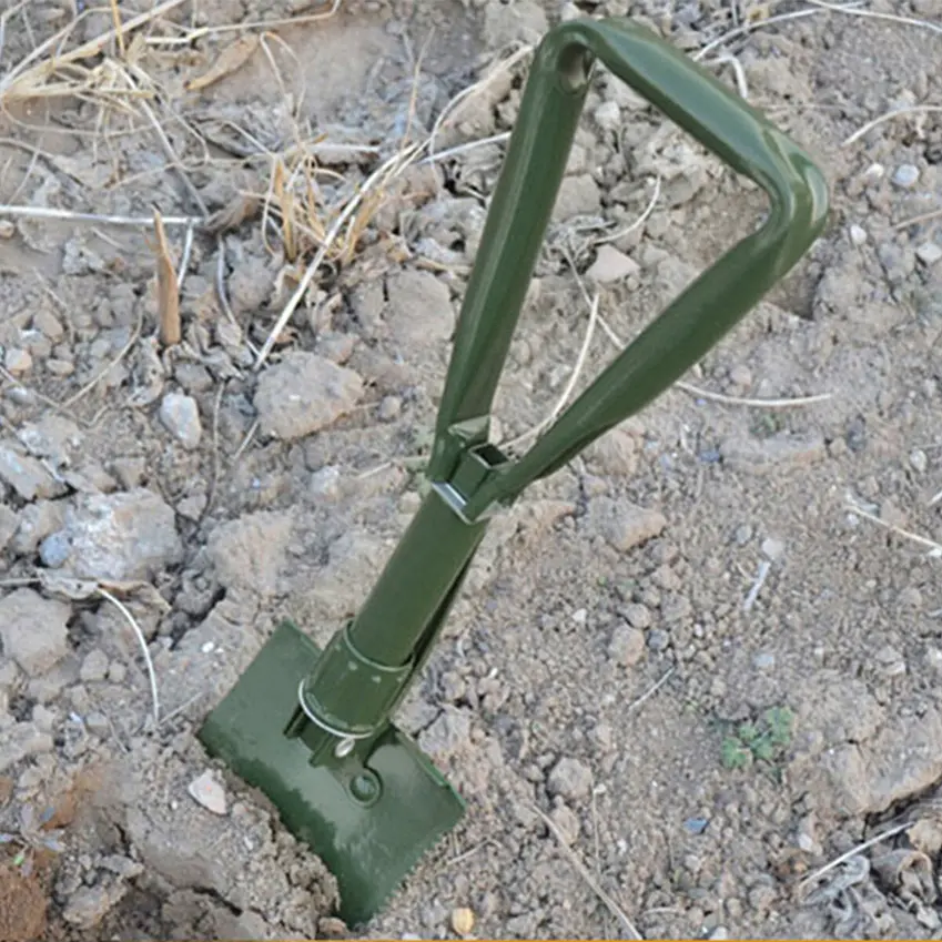 Pala Camping Plegable Verde Camping Trekking Montañismo 6