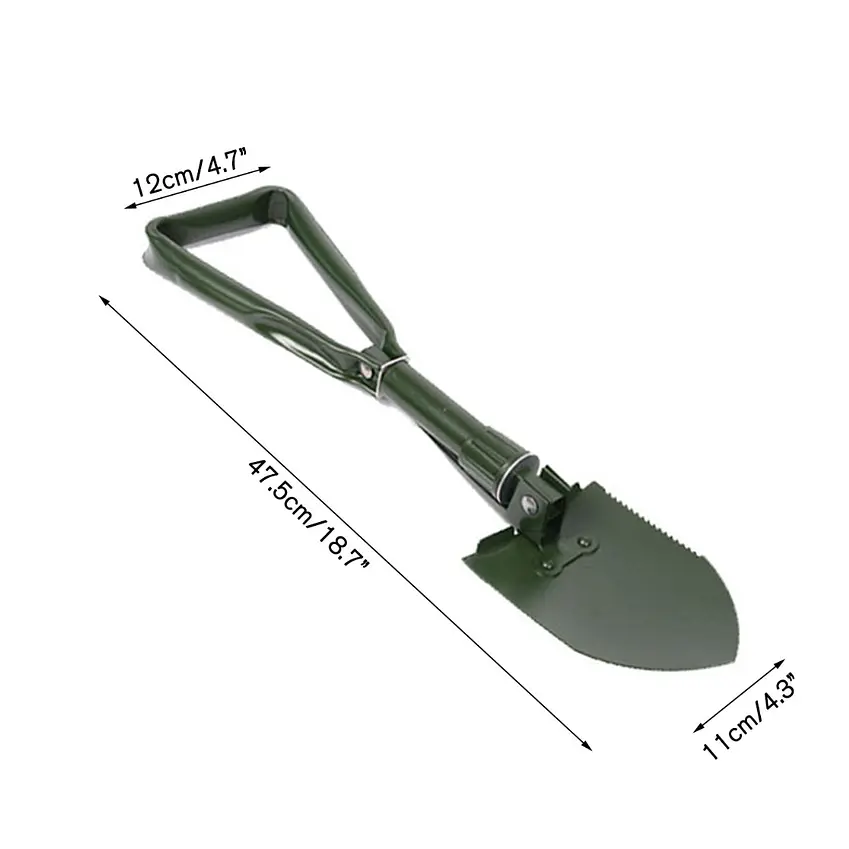 Pala Camping Plegable Verde Camping Trekking Montañismo 7