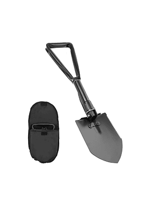 Pala Camping Plegable Negro Camping Trekking Montañismo