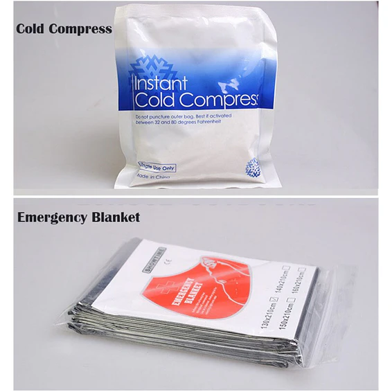Botiquín de Emergencia Primeros Auxilios Camping Trekking 11