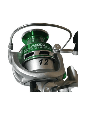 Carrete De Pescar Giratorio 10kg Serie 4000