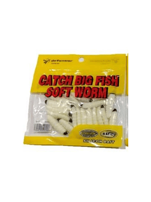 Señuelo Silicona En Forma De Lombriz Accesorio De Pesca