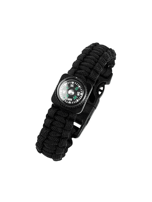 Pulsera Paracord Treking Supervivencia Brújula