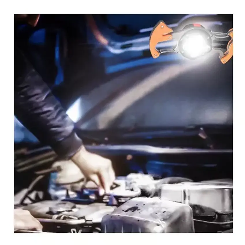 Mini Llavero Luz Led Multifunción Portátil Supervivencia  4