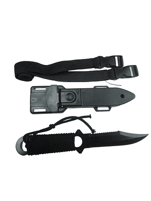 Cuchillo Dentado Táctico + Estuche / Summitstore