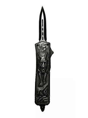 Cuchillo Navaja Automatica Retractil Horizontal Lobo