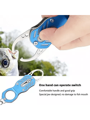 Mini Agarre Pinzas Pesca Control De Pescado Portátil