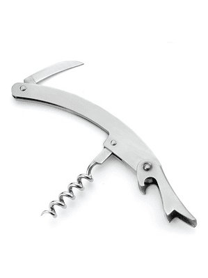 Abridor Destapador Botellas, Saca Corcho - Aluminio