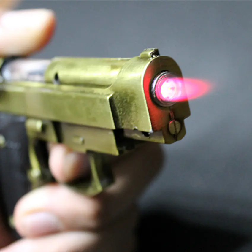 ENCENDEDOR PISTOLA PRIETTO BERETTA METAL  4