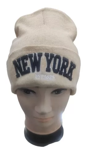 Gorro Beanie Lana Para El Frio - Diseño New York