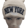 Gorro Beanie Lana Para El Frio - Diseño New York