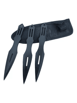 Kunai Cuchillo Lanzar Táctico Supervivencia Forro Practicar