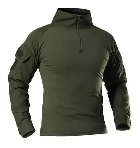 Polera Tactica Combat Shirt Estilo Militar Airsoft