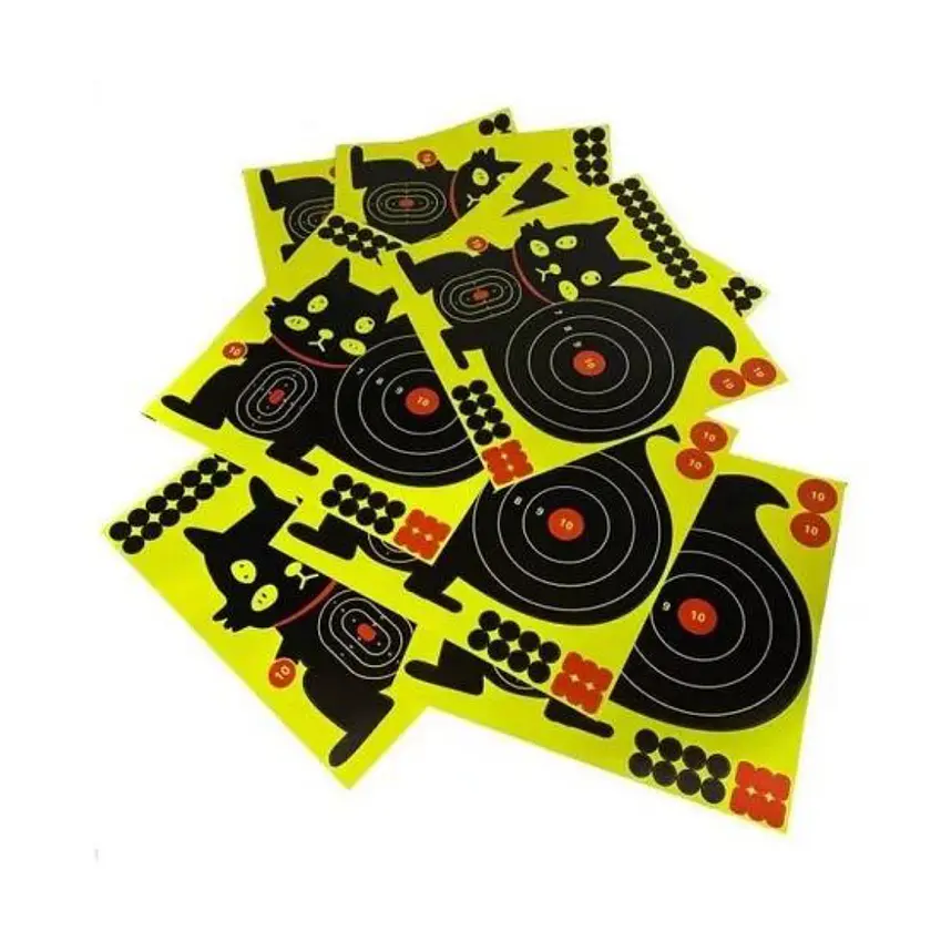 Target Papel De Tiro Al Blanco Ardilla 30Cm X 30Cm Practica 3