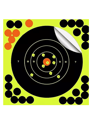 TARGET PAPEL DE TIRO AL BLANCO 20 CM X 20 CM PRACTICA