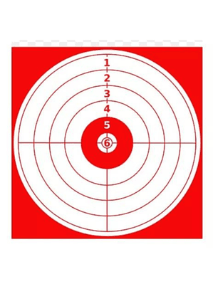 Caja de Diana de Tiro Al blanco  