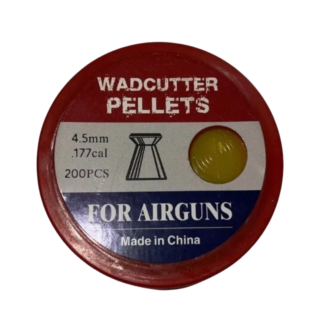 Poston For Airguns 200 PCS Wadcutter Pellets Cal 4.5 mm 
