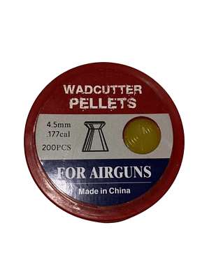 Poston For Airguns 200 PCS Wadcutter Pellets Cal 4.5 mm 