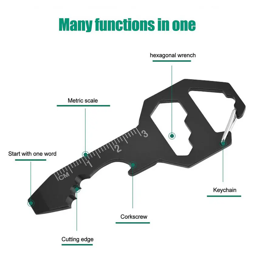 Llavero Destapador Diseño Llave- Aluminio 4
