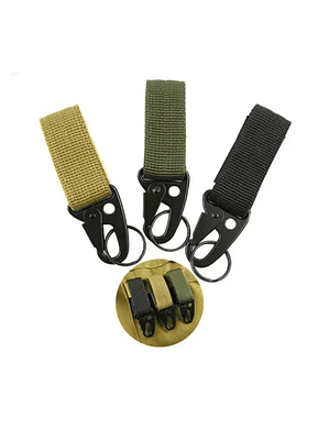 Llavero Mosqueton con Velcro