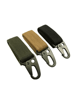 Llavero Mosqueton con Velcro