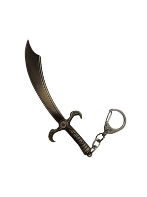 Llaveros Diseño Medieval Con Cadena Agarre