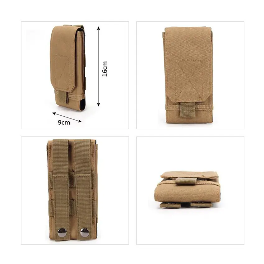 Porta Celular Tactico Pouch, Porta Celular + Sistema Molle 3