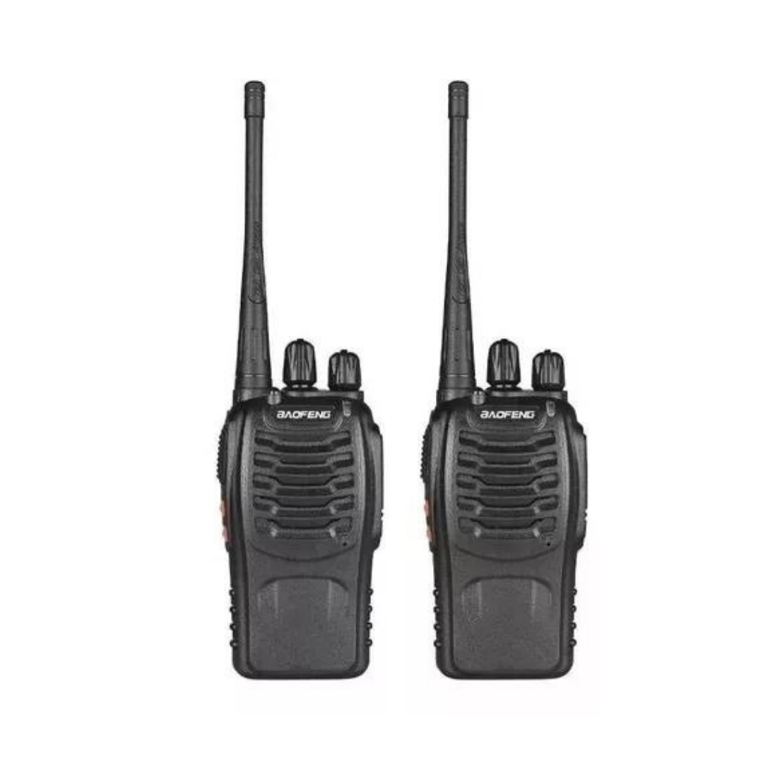 Baofeng Walkie Talkies Bf-888s - 2 - Negro - 100v/240v