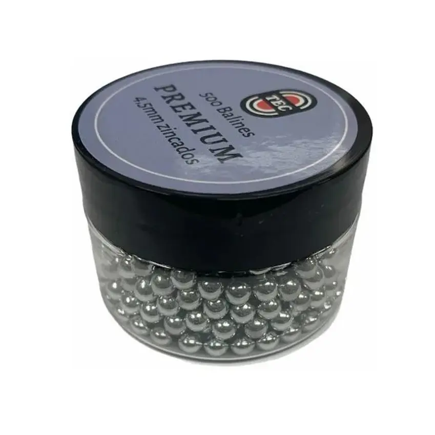 Balin Metálico TEC 500 PCS Premium Cal. 4.5 mm  3