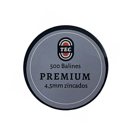 Balin Metálico TEC 500 PCS Premium Cal. 4.5 mm 