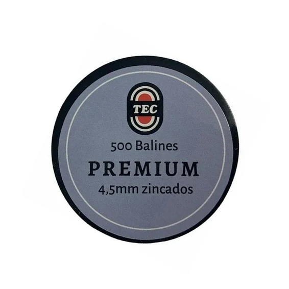 Balin Metálico TEC 500 PCS Premium Cal. 4.5 mm  1