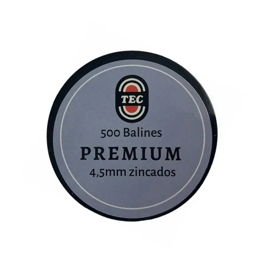 Balin Metálico TEC 500 PCS Premium Cal. 4.5 mm  1