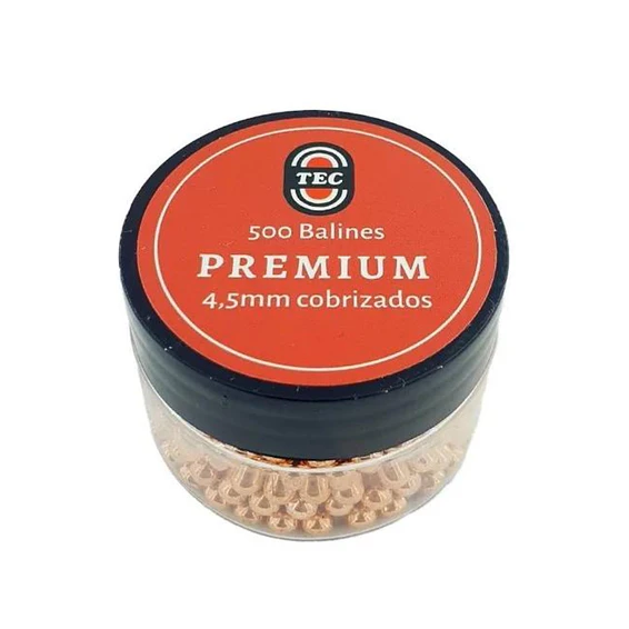 Balin Metálico TEC 500 PCS Premium Cal. 4.5 mm  4