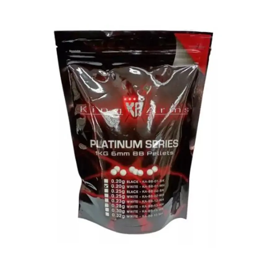 SIN STOCK Balines 6 mm 4000 Un (1 Kg) De 0.20g - 0.25g / Outdoor 1