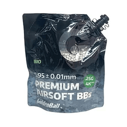 Balines Airsoft 1Kg Fusiles M4 Airsoft Paintball 0.25G Cal 5.95 mm