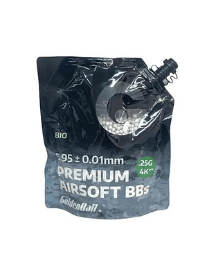 Balines Airsoft 1Kg Fusiles M4 Airsoft Paintball 0.25G Cal 5.95 mm