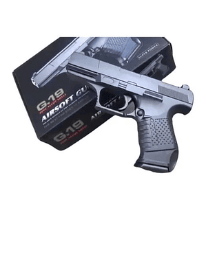 Pistola Airsoft G19 Kosok Blowback Potente Airsoft Deporte