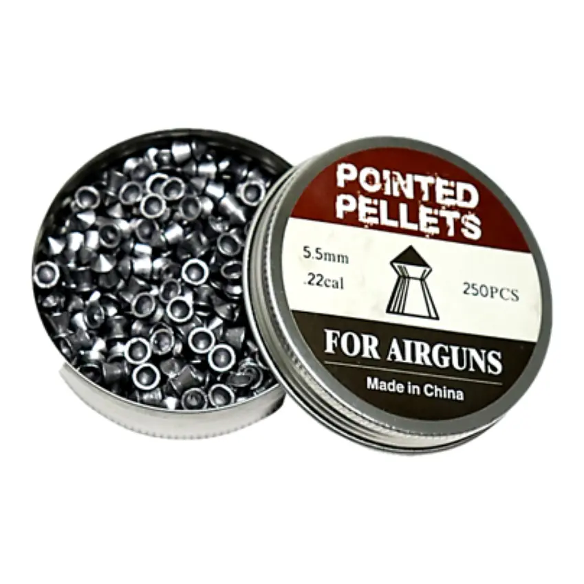 Poston For Airguns 250 PCS Pointed Pellets Cal. 5.5 mm 2