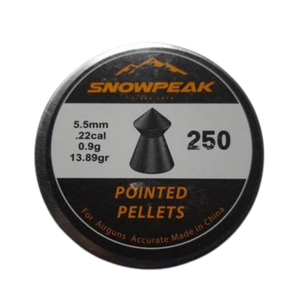 Poston Snowpeak 250 PCS Pointed Pellets Cal 5.5 mm 