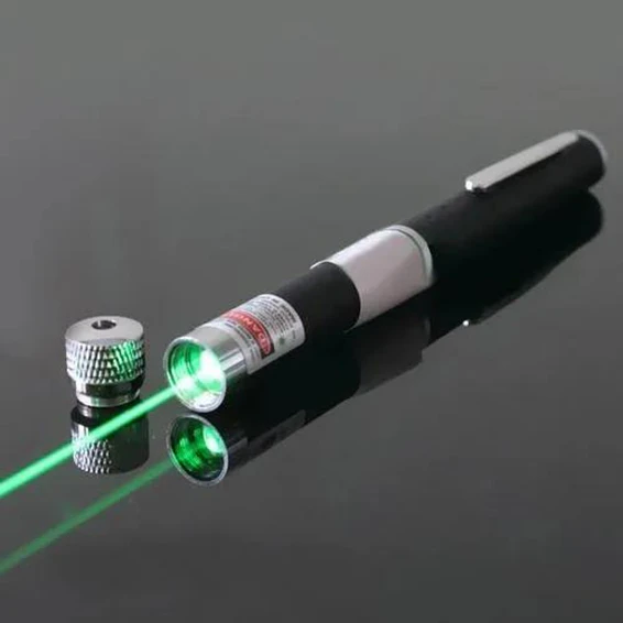 Puntero Green Cuepo Metalico Laser 5mW 6